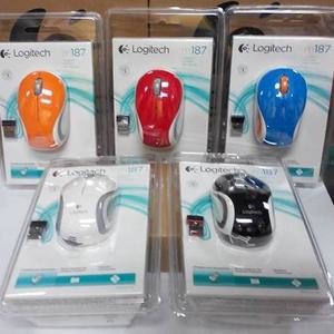 LOGITECH WIRELESS MOUSE M187 ORIGINAL 100% / MOUSE WIRELESS M 187