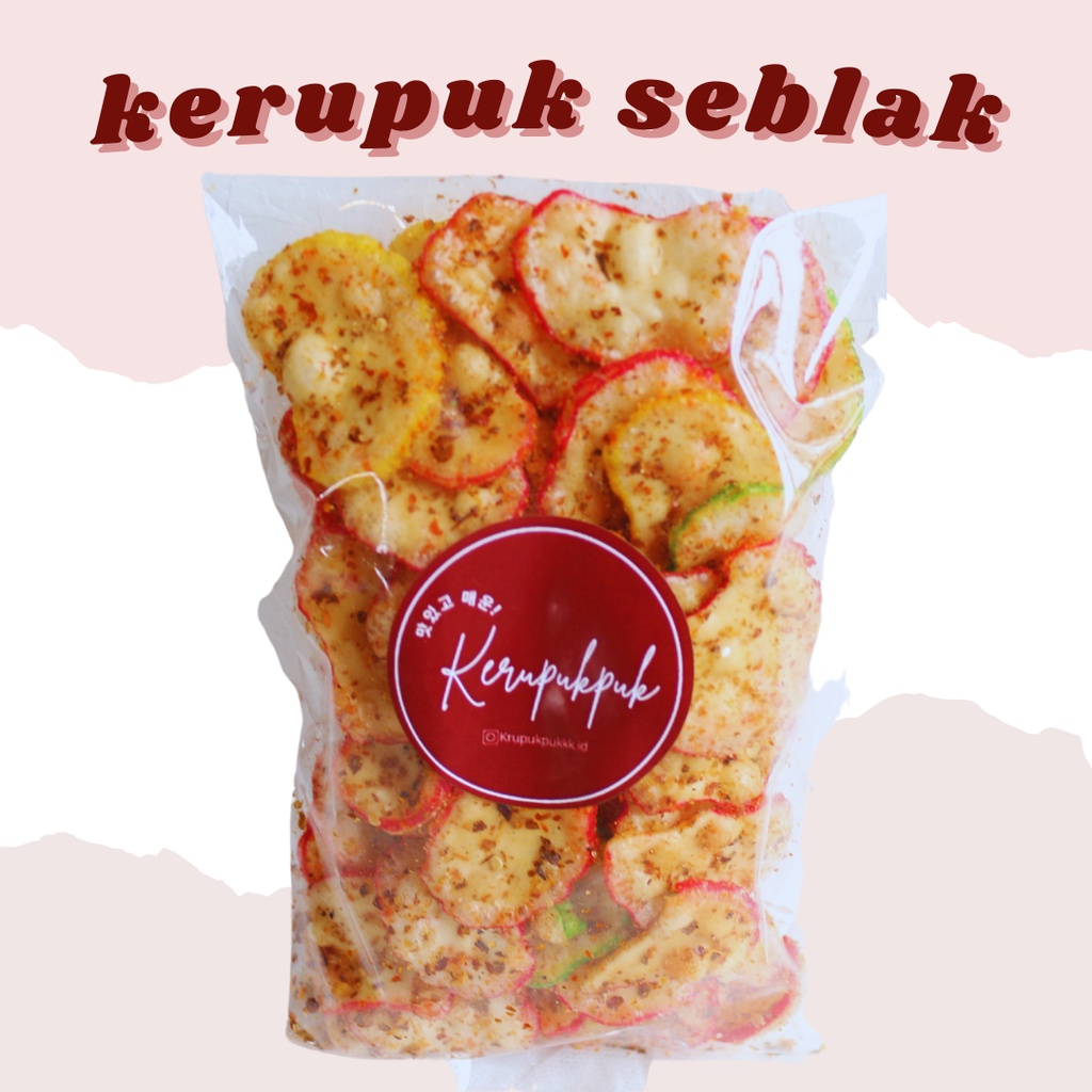 

Kerupuk Seblak Pedas Gurih