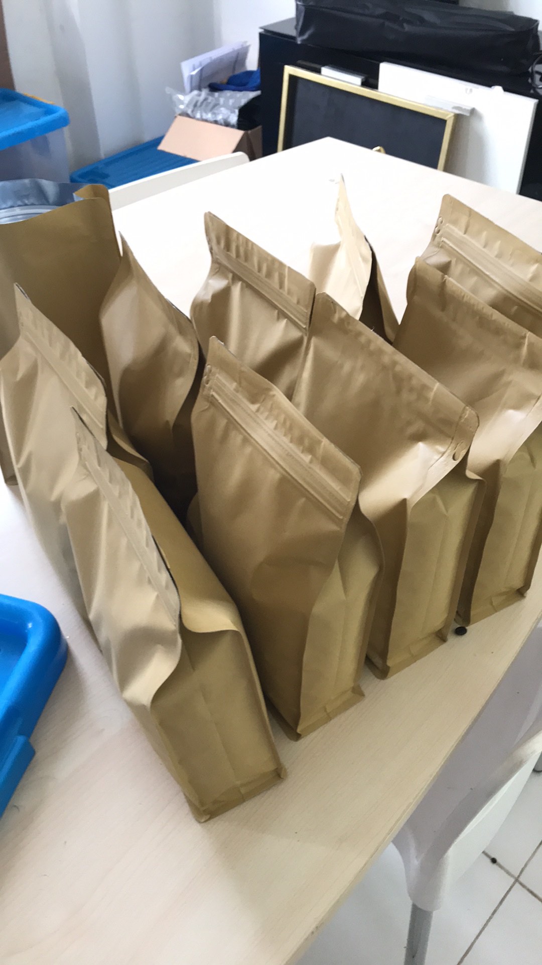 Flat Bottom Ecopack Kpack Premium Craft Coffee Bag Kemasan Kopi Food