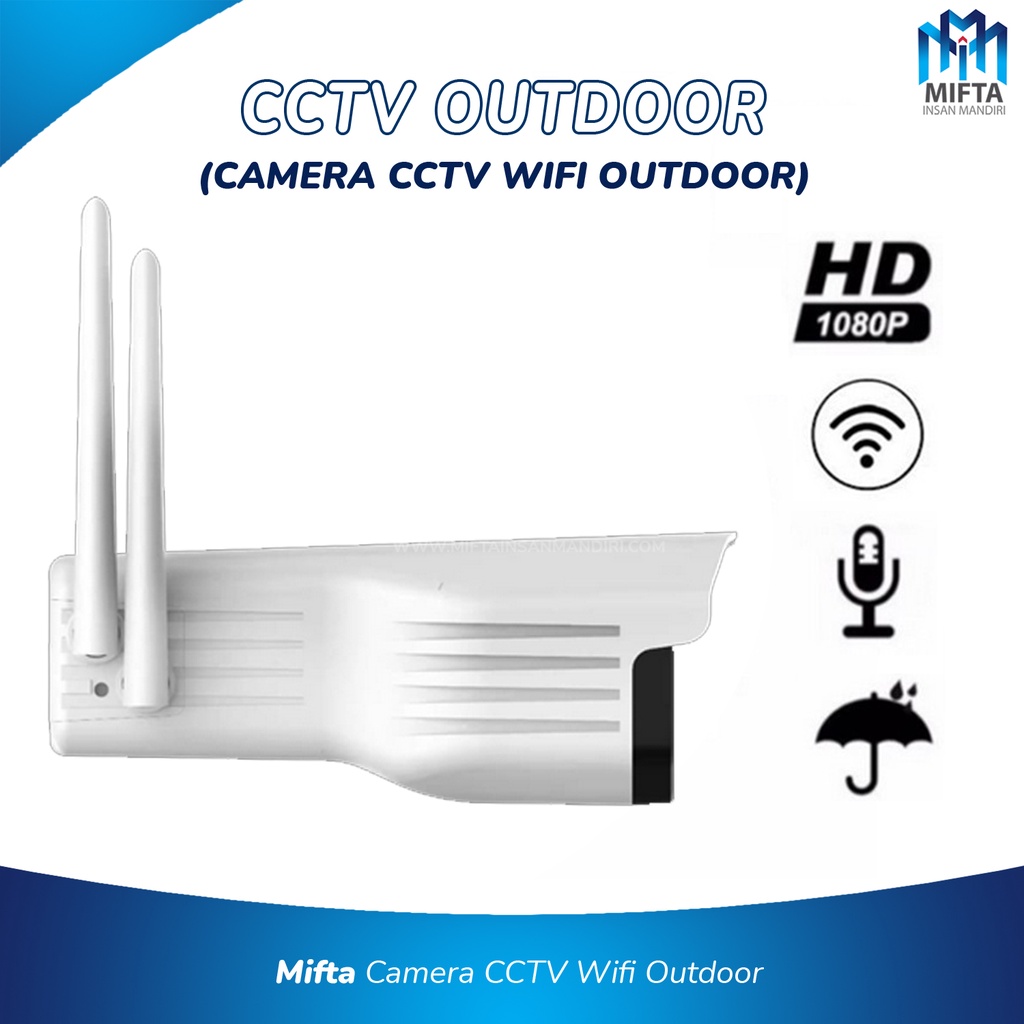 CCTV OUTDOOR / KAMERA CCTV / IP CAMERA CCTV WIFI OUTDOOR / CCTV WIFI