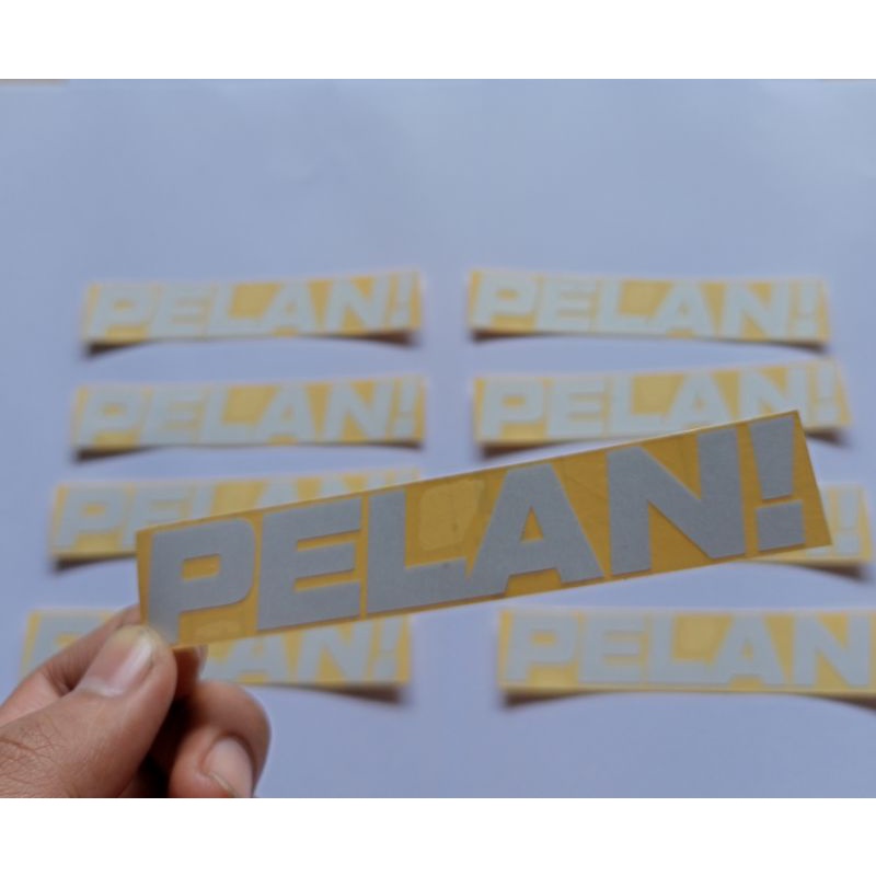 Sticker Stiker Motor Cutting Reflective PELAN