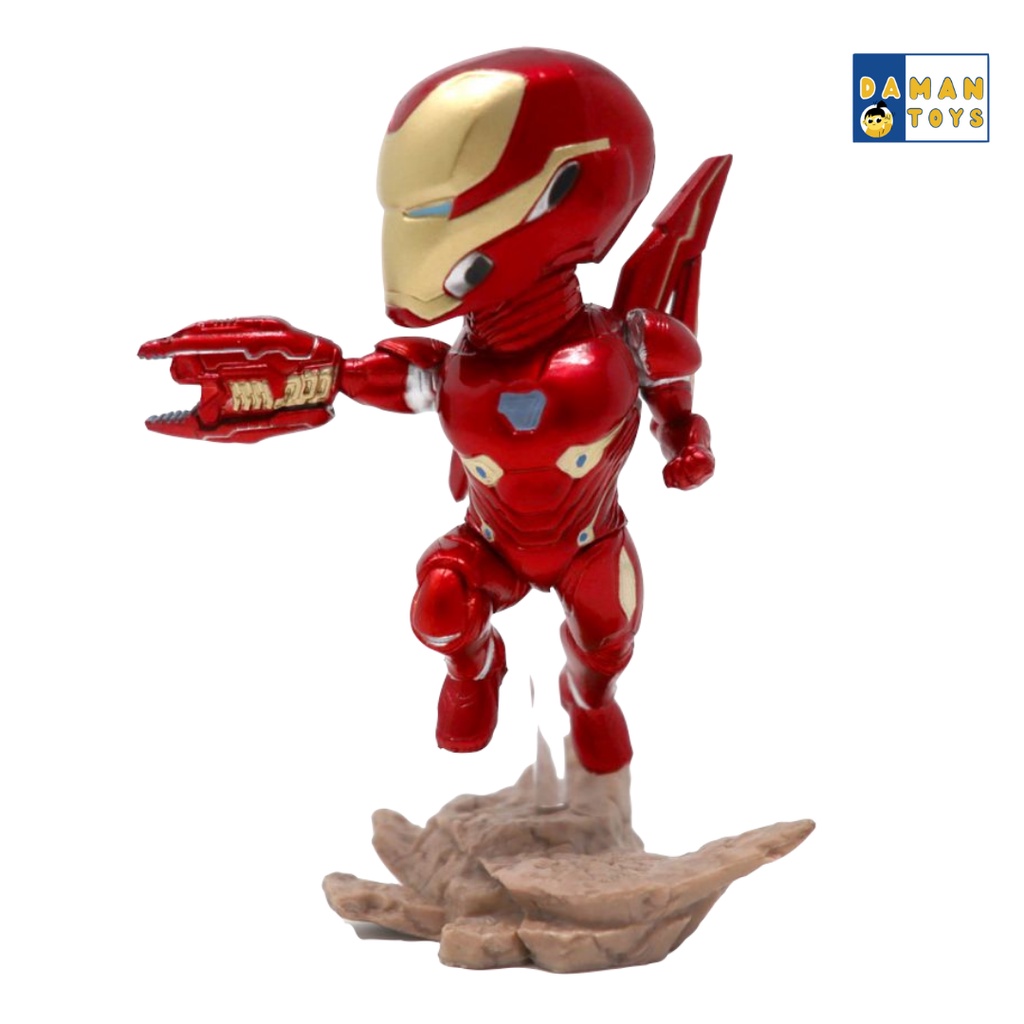 Avengers Endgame: Captain America Ironman Mea-011 Mini Egg Attack Figure