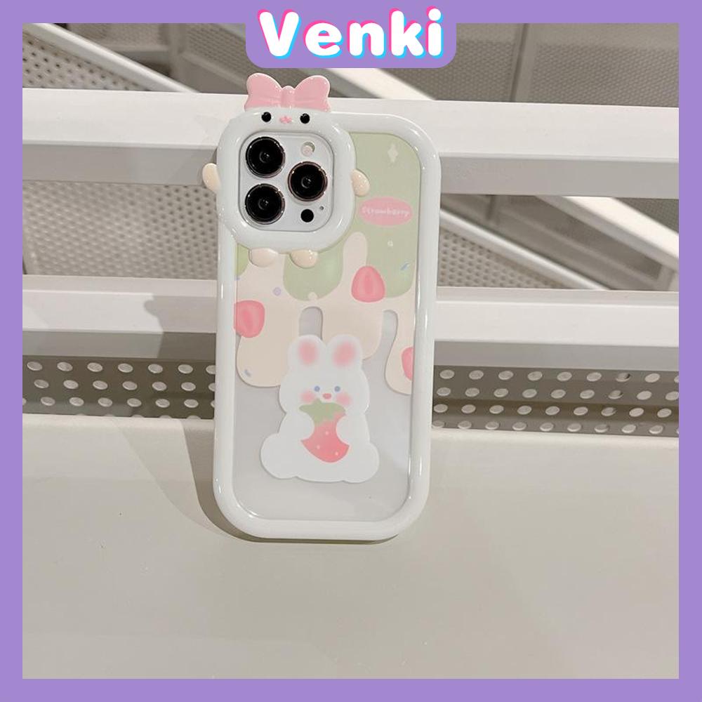 iPhone Case Silicone Soft Case Clear Case Airbag Shockproof Protection Camera Shiny Feel Bear Cartoon Cute Compatible For iPhone 11 Pro Max 13 Pro Max 12 Pro Max 7Plus xr XS Max