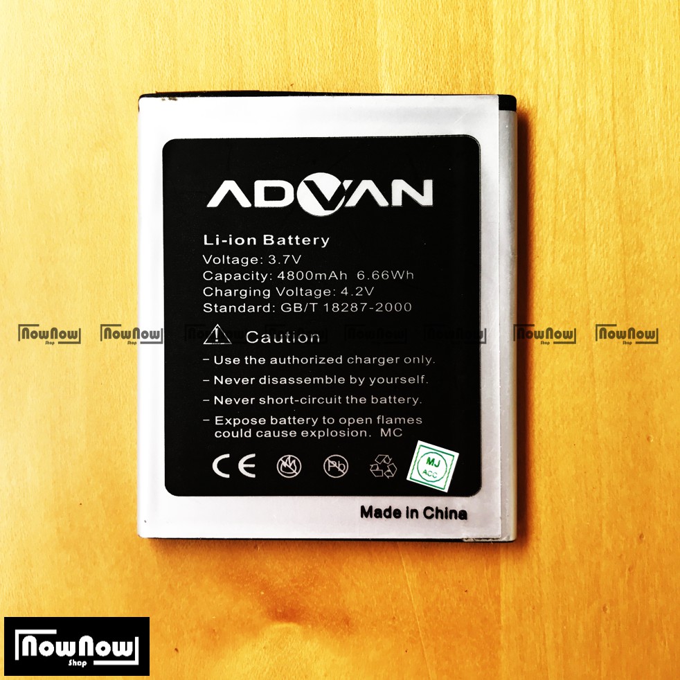 Baterai Advan Vandroid S45D BP-45AA Original Double Power Batre Batrai Battery HP BP45AA