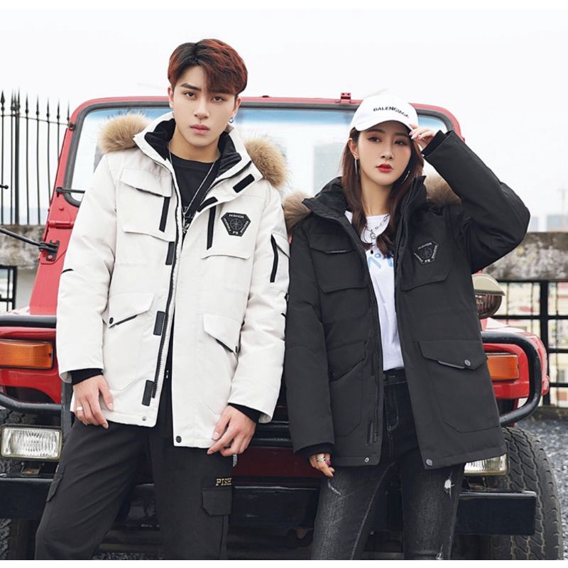 COAT JAKET PRIA DAN WANITA UNISEX COUPLE WINTER MUSIM DINGIN NO REPLIKA