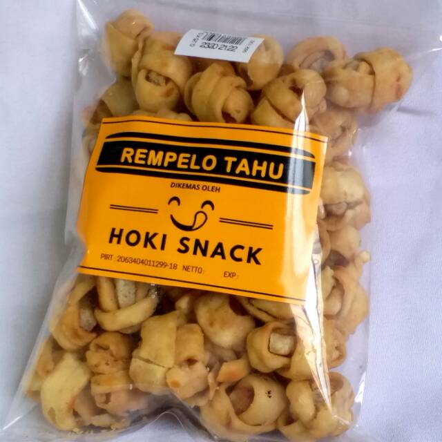 

Rempelo tahu 250 gr Rp8500