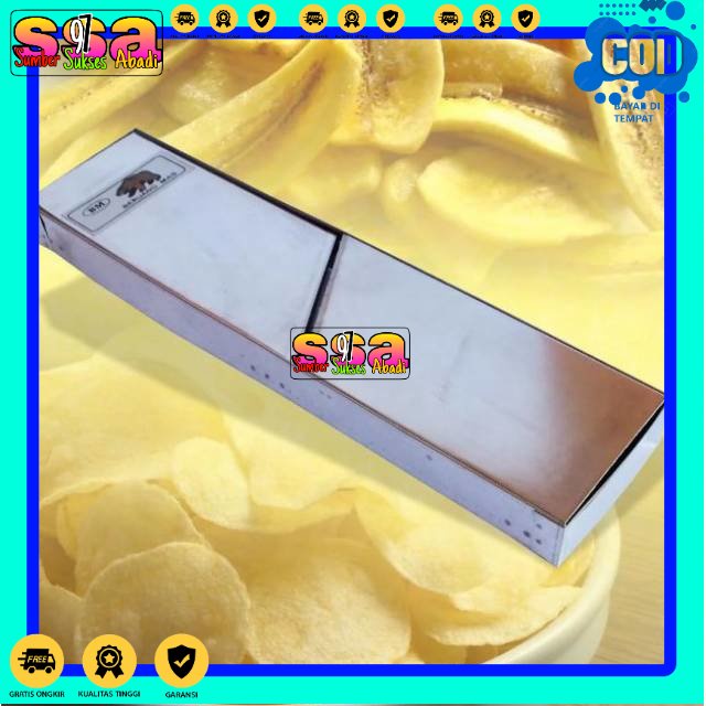 Parutan keripik pengiris kripik singkong kentang pisang Stainless