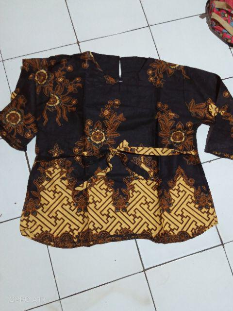 Atasan Batik Dolby Dolbi Dobby Doby Tenun Sutra Tulis Halus Katun Atbm Baron ,sarombit Atasan