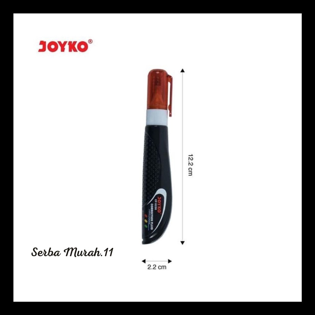 

TIP-EX CORRECTION FLUID JOYKO CF-S230 MURAH (HARGA PER PCS)