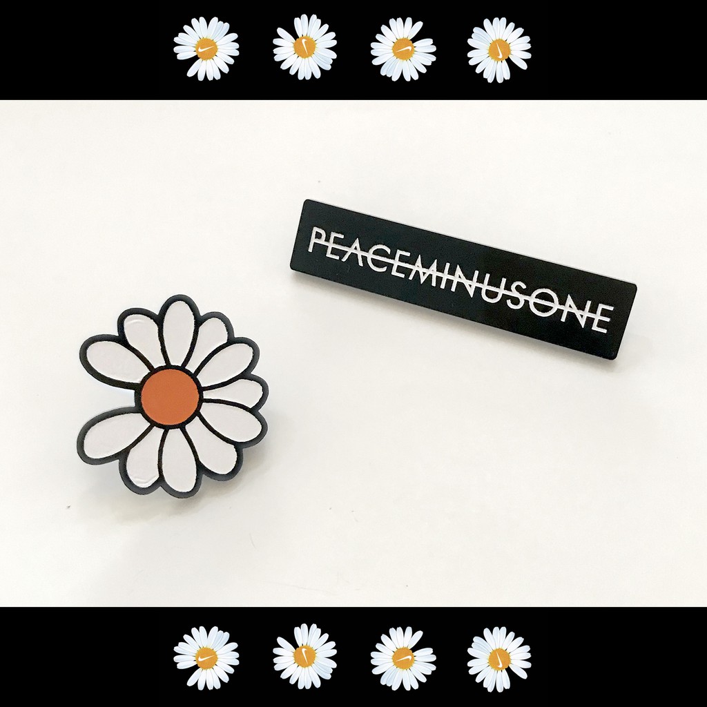 ステルス値上げ 値下げ Peaceminusone Daisy Pin Set イエロー その他