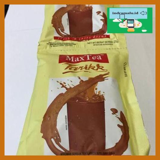 

Tytr7S6- Teh Tarik Max Tea 1 Renceng / 10 Sachet / Sashet / Pcs / Maxtea Re7Rti8-