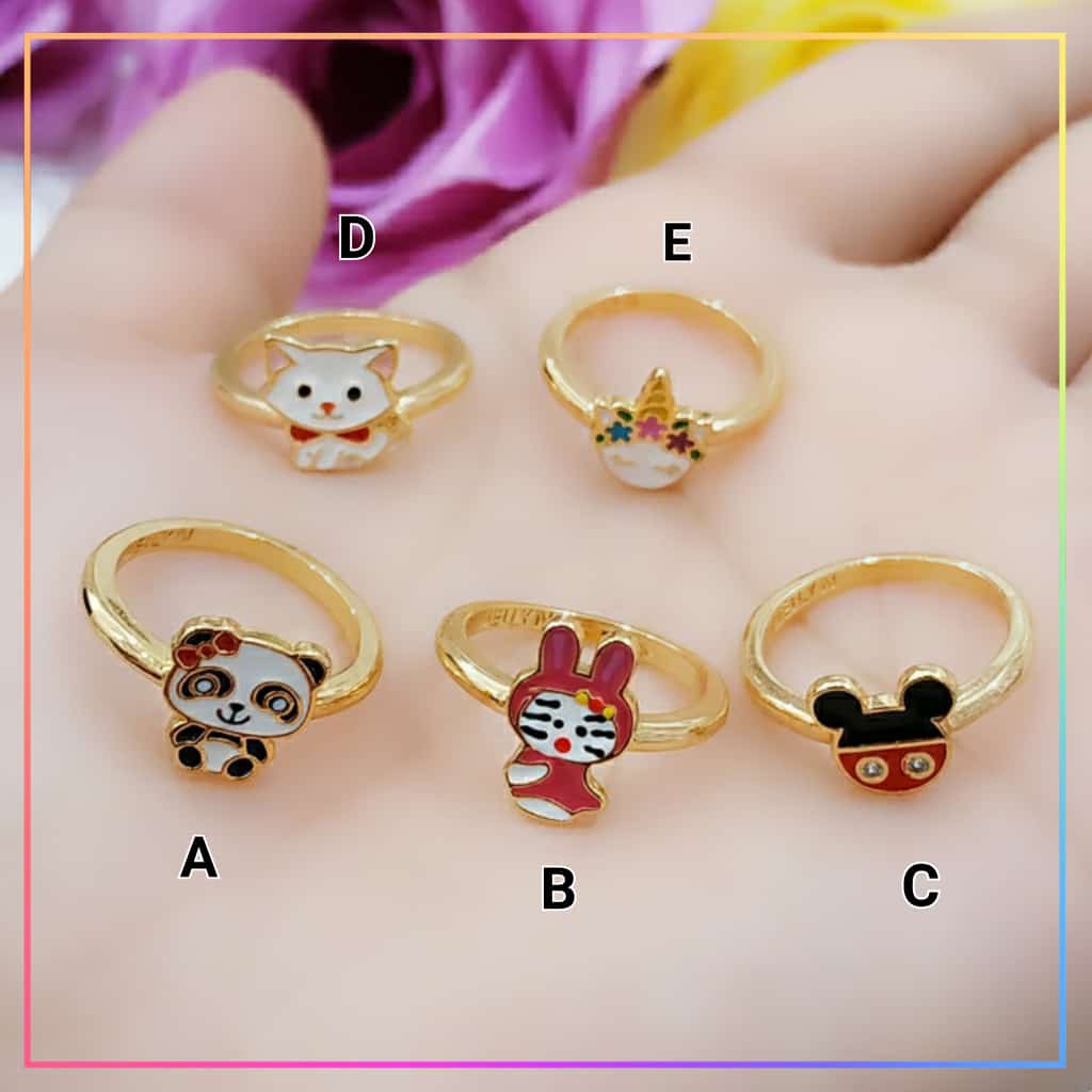 Cincin xuping cincin anak lapis emas gold CA001