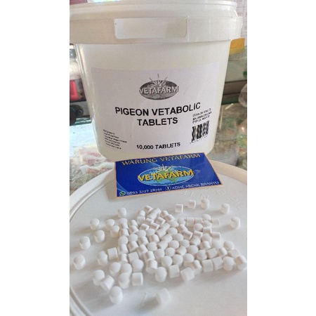 Vetabolic Vetafarm Vitamin Merpati Original obat pertumbuhan tulang otot