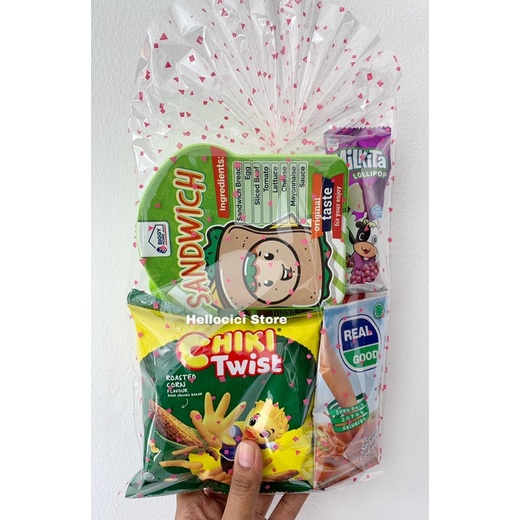 

PARCEL SNACK KEMASAN ULANG TAHUN + LUNCH BOX BINGKISAN ANAK