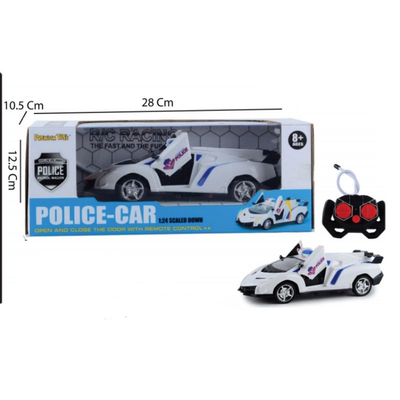 MAINAN MOBIL REMOT KONTROL RC MOBIL POLISI / REMOTE CONTROL POLICE CAR - POLICE CAR