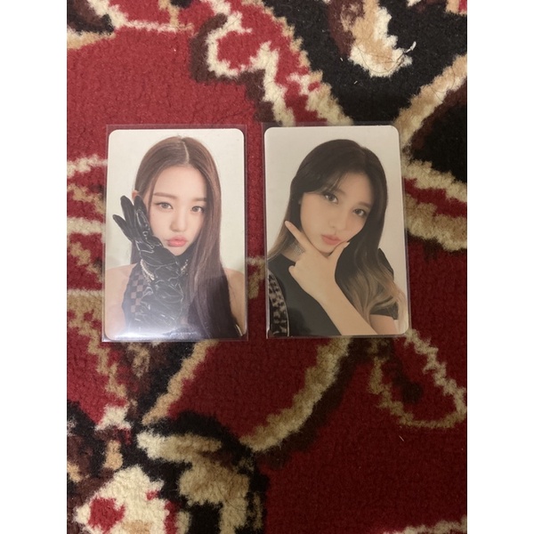 Photocard PC Ive Eleven Wonyoung Gaeul