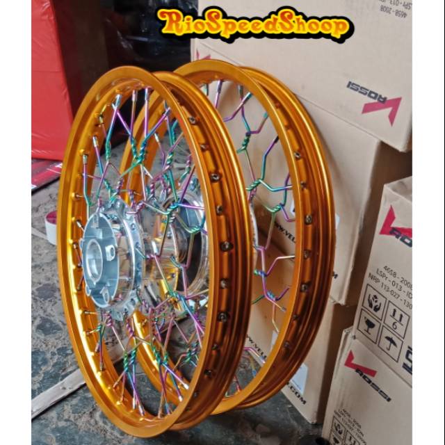 Velg Vixion New Atau Old JariJari Kepang Velg Gold