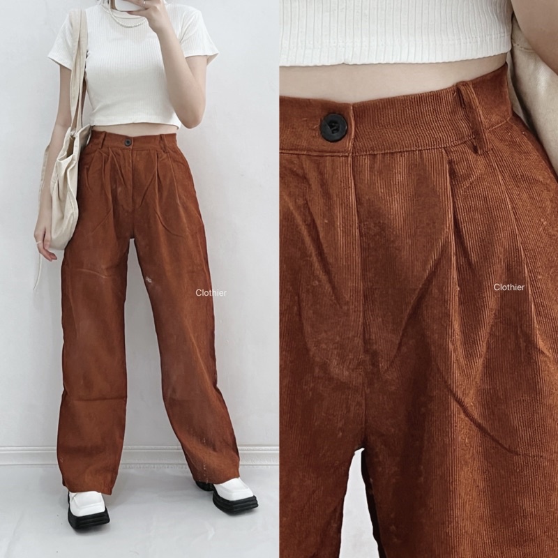 CLOTHIER - Ciel Corduroy Pants