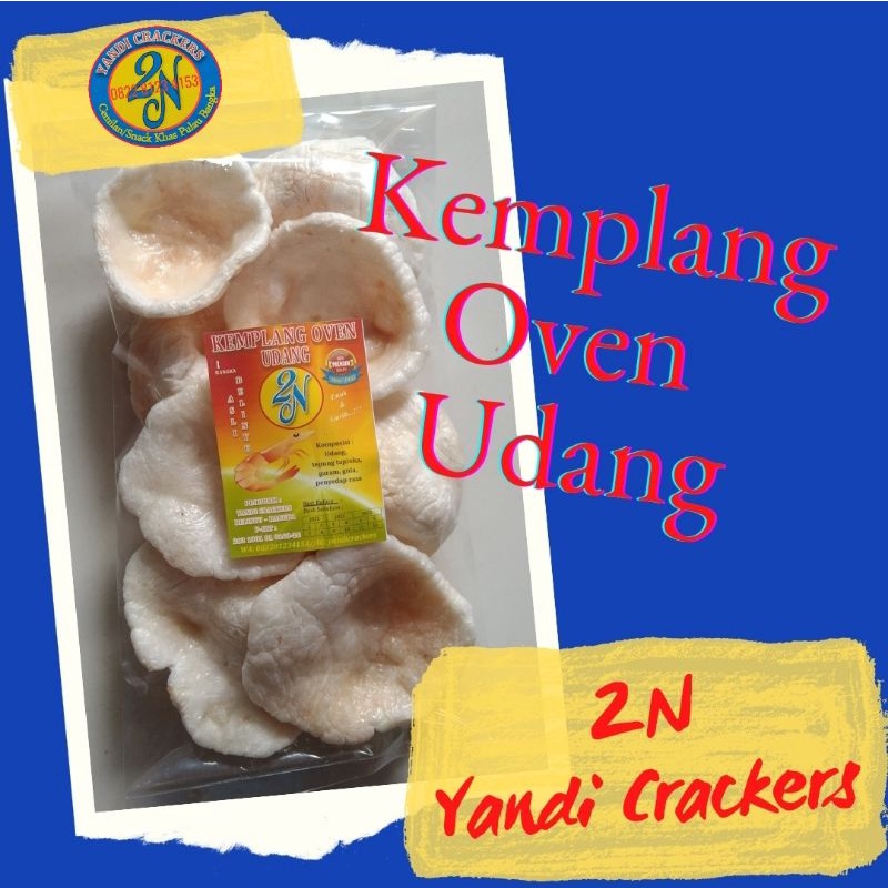 

Kemplang udang oven / kerupuk oven / snack