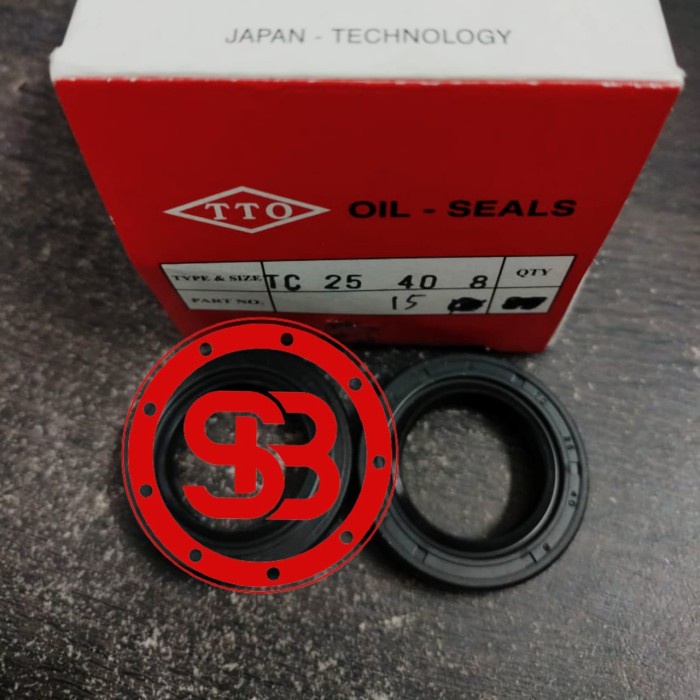 Oil Seal TC 25 40 8 / 25.00 40.00 8.00 / 25x40x8 TTO