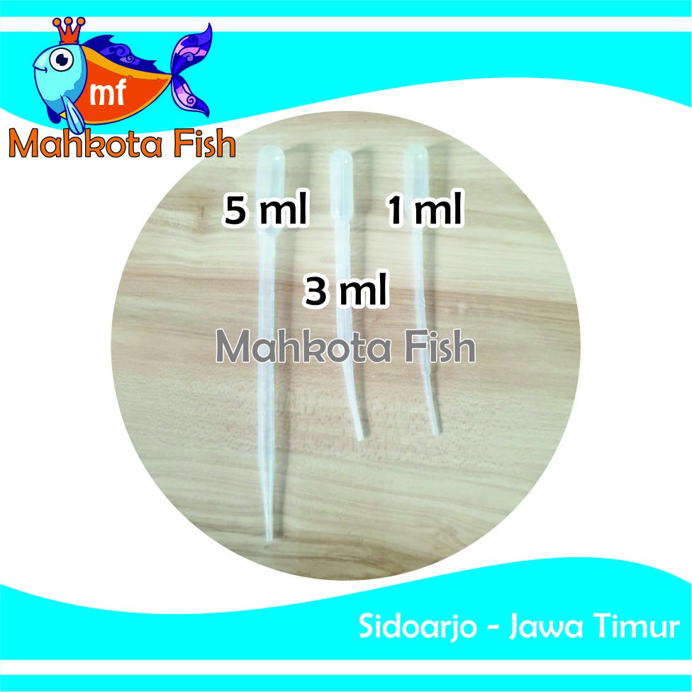 Pipet 1ml | Pipet Ikan Hias | Pipet Obat Ikan Cupang