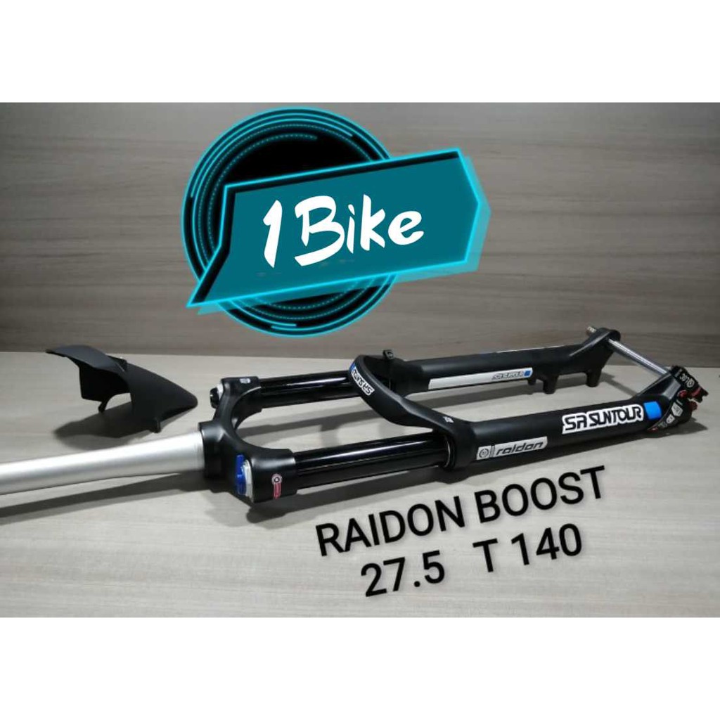 Fork 27.5 santour Raidon Boost Air Ta 15 x 110 Internal adjust travel Sasuntour