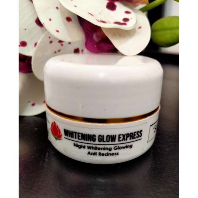 Whitening Glow Express/Cream Malam Glowing Express