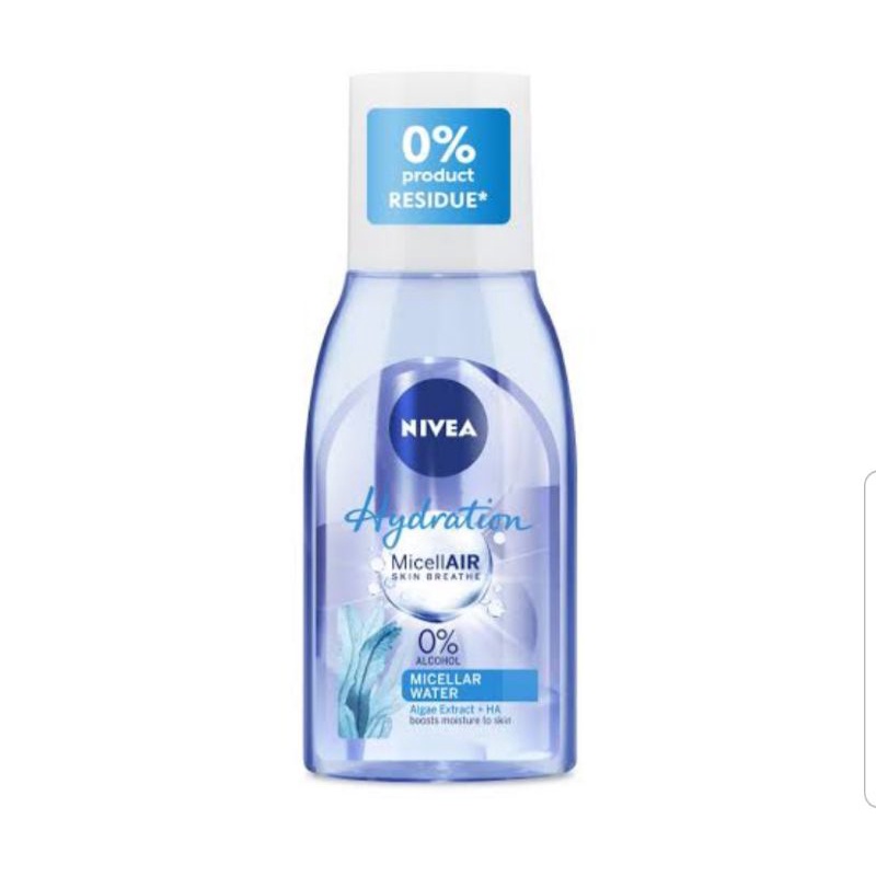 Nivea Hydration Micellar Water 125 ml / Pembersih Make Up