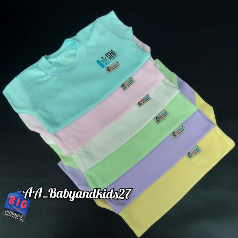 3PC KAOS OBLONG BAYI ONE BABY POLOS-OBLONG BAYI POLOS ONE BABY-KAOS BAYI ONE BABY POLOS