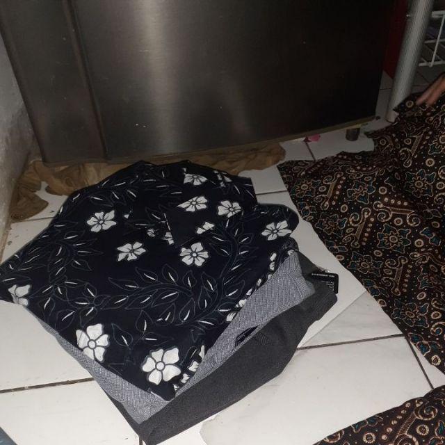 Bswart Batik Hrb026 Kenongo Hem Pendek Padi Pekalongan M L Xl Batik Pria Murah Modern Grosir