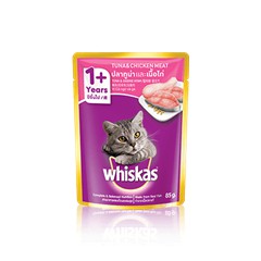 WHISKAS POUCH ADULT 85gr Murah