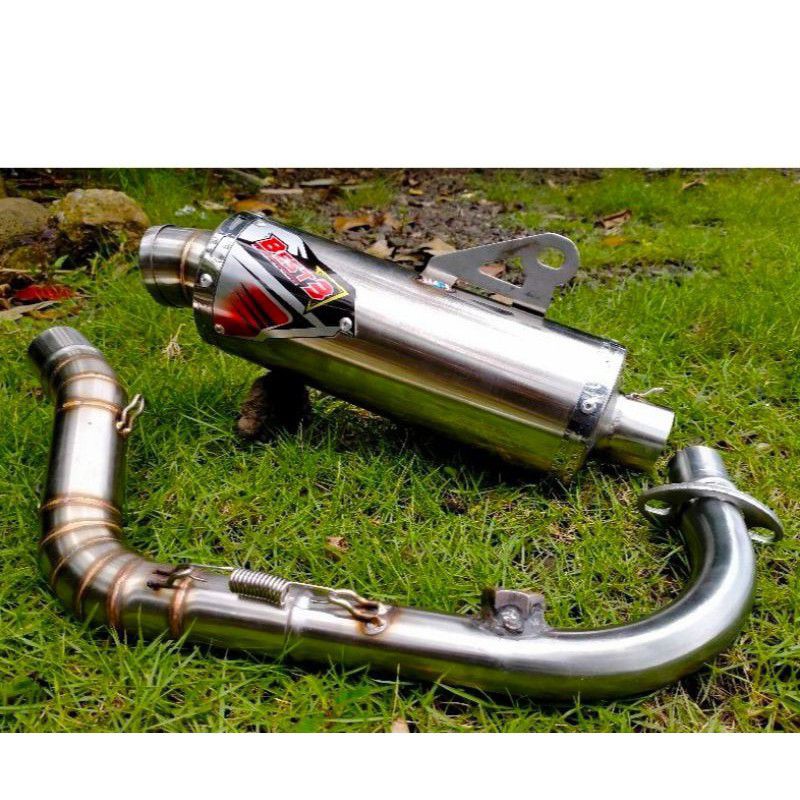 Knalpot BEST3 Vespa Sprint Primavera LX S 125 iget 3V 2V Long inlet 38