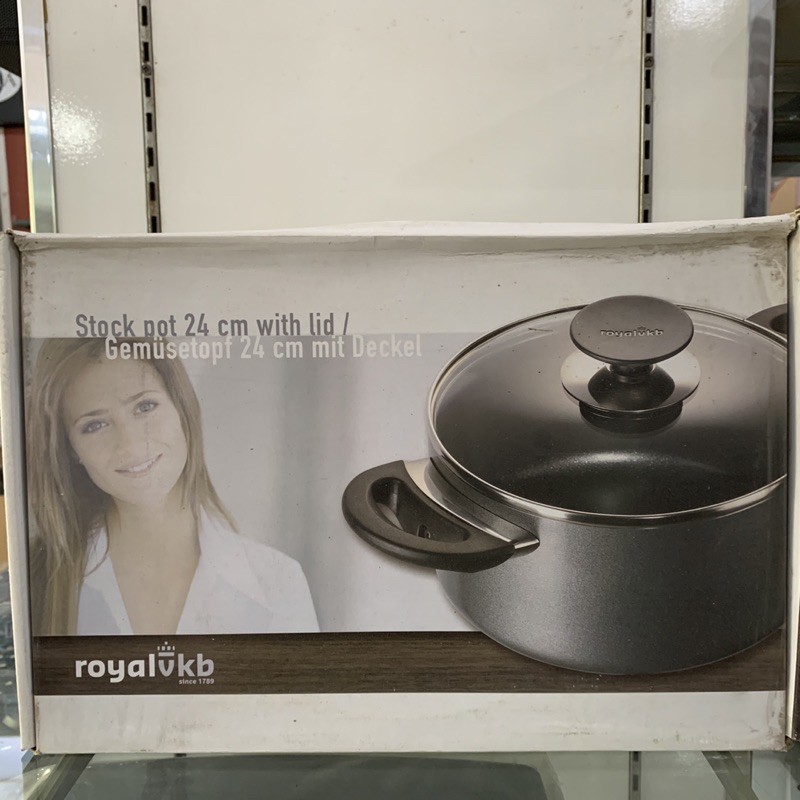 Premium Panci Masak | Panci Kukus | Panci Kuping Pot Royal VKB stockpot ukuran 24cm