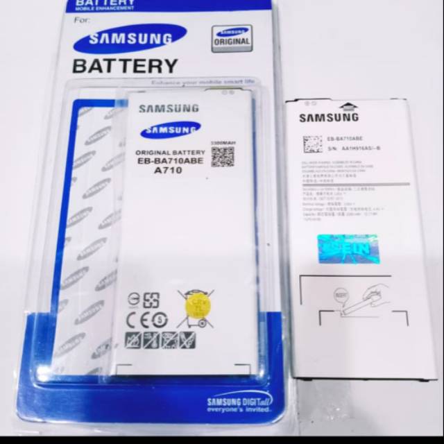 Baterai Batere Battery original samsung A7(2016)/A710