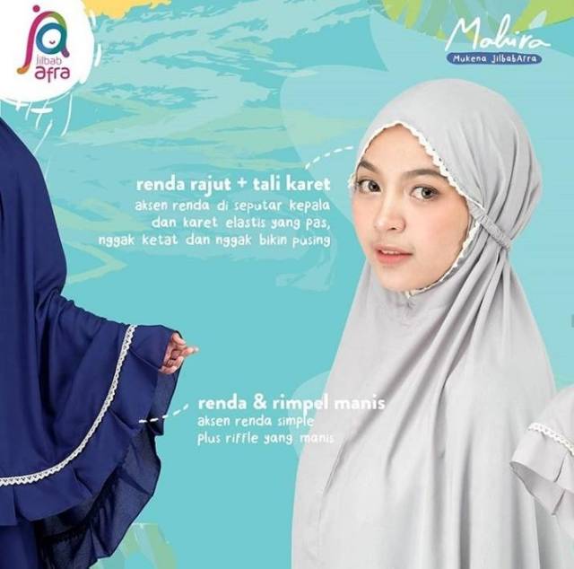 Mukena MAHIRA - Jilbab Afra - Mukena Afra