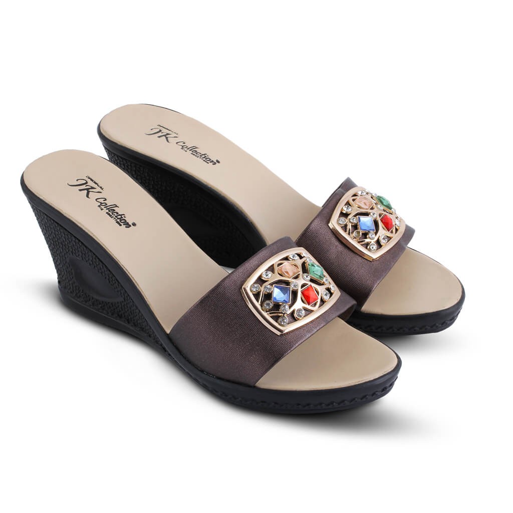 TERLARIS Sandal Wedges Wanita - JAF 2130 MURAH