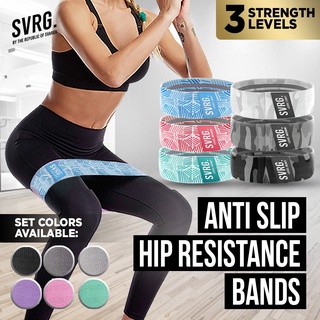 The Republic of Svarga Hip Resistance Band | Hip Band | Squat Band | Booty Band | 3 Levels