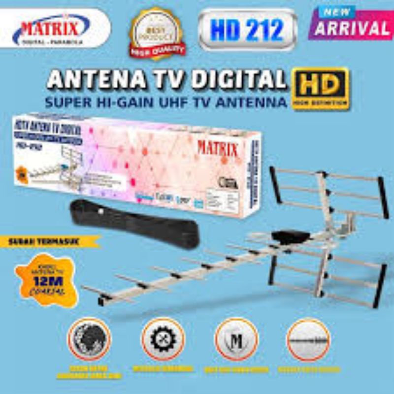 Antena Digital Matrix HD-212 (HD 212)