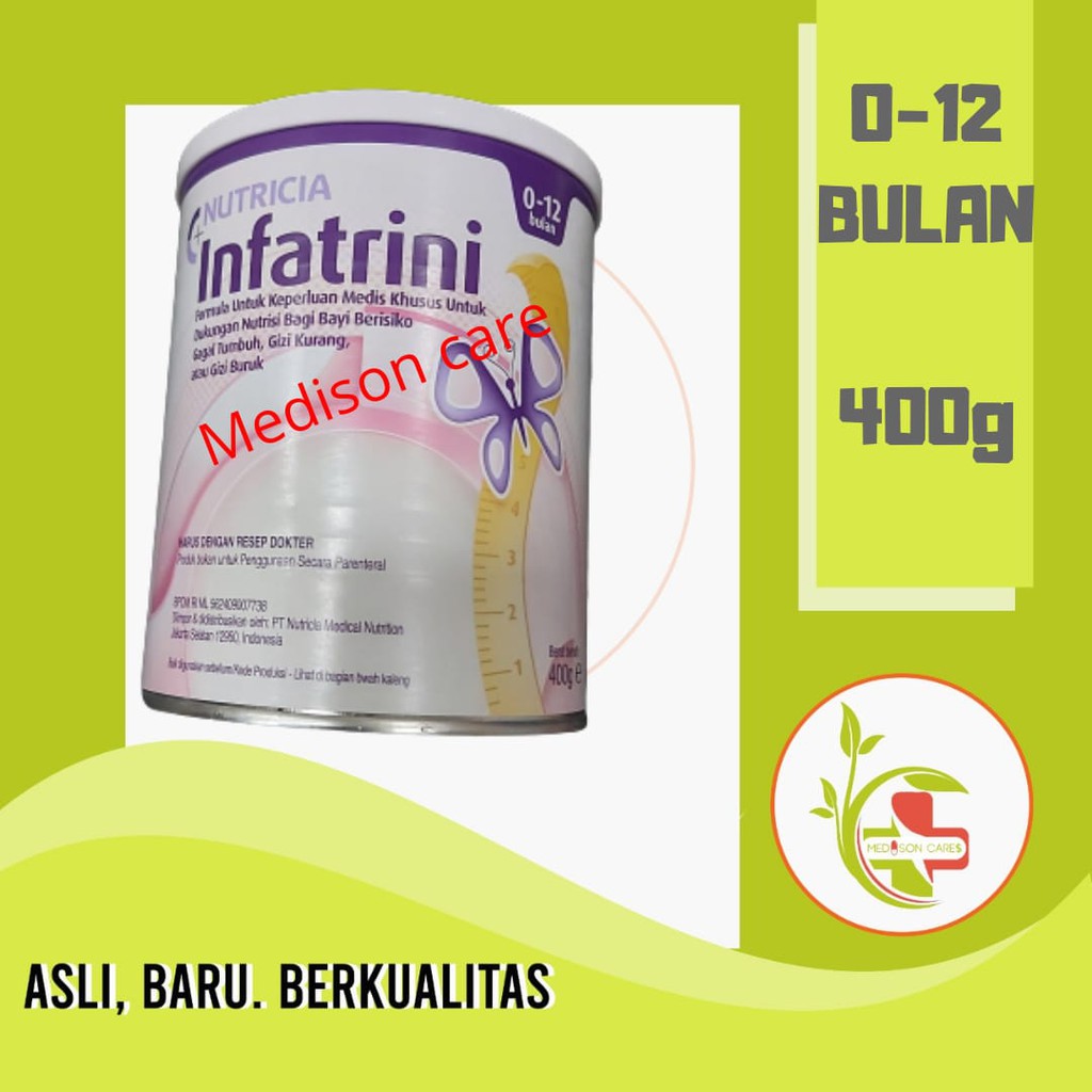 infatrini formula susu nutricia | 0-12 bulan 400g