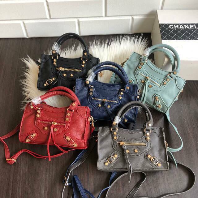 Tas Wanita selempang mini Balenciaga Nano baby