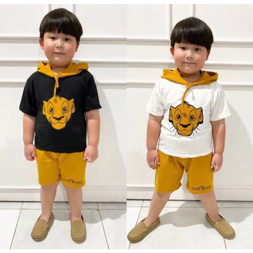 PROMO-SETELAN ANAK BAJU ANAK PAKAIAN ANAK 1-5 TAHUN THE LION KING