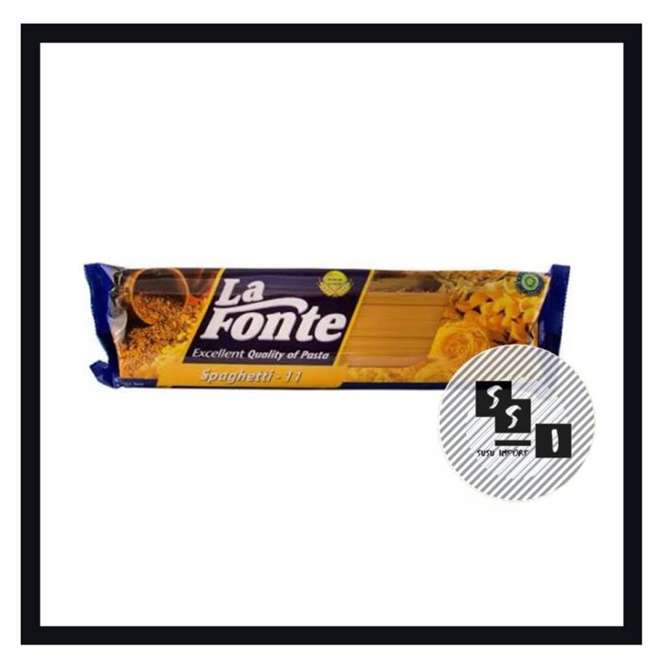 

La Fonte Pasta Spaghetti/ pasta/ mie kering 1000g
