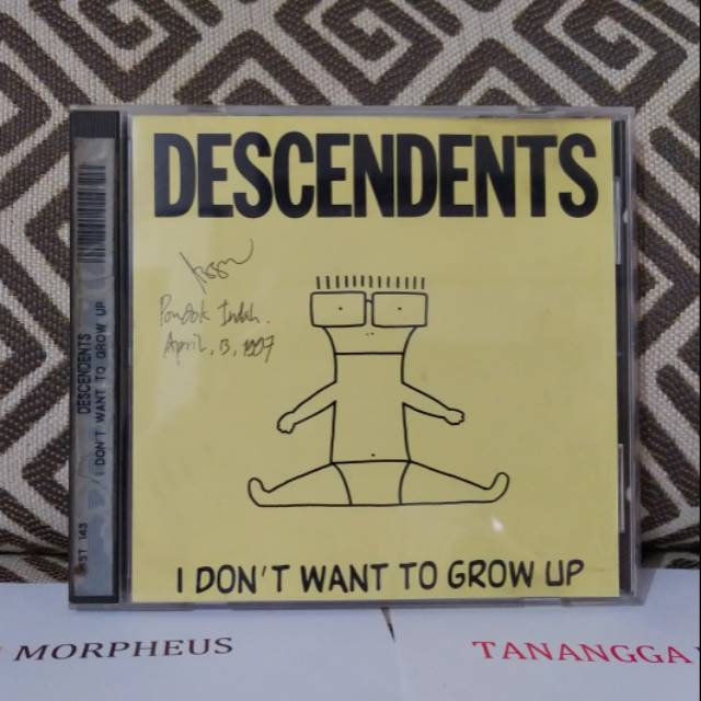 CD ORIGINAL DESCENDENTS 'I DON'T WANNA GROW UP'