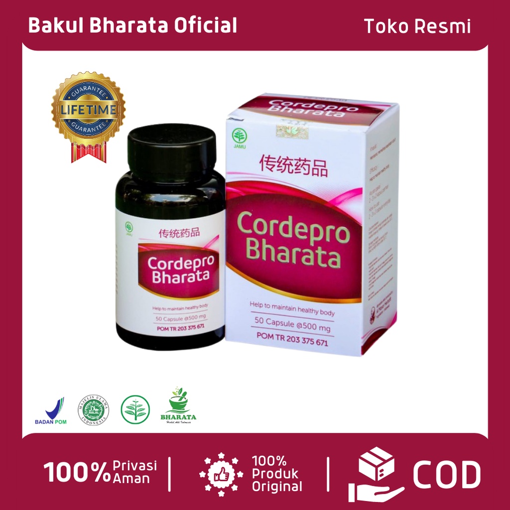 Obat Paru Cordepro Bharata
