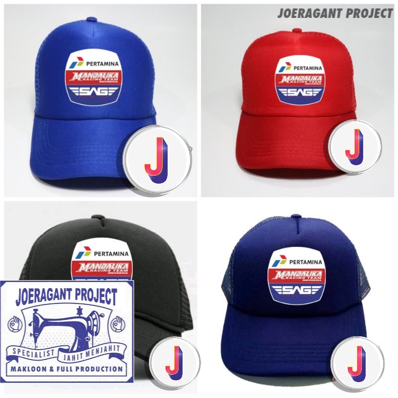Topi Pertamina Mandalika Trucker -JP