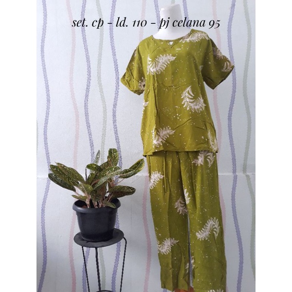 SET CP BATIK | ONESET BATIK | SET BABYDOLL CP | HOMESET PEKALONGAN