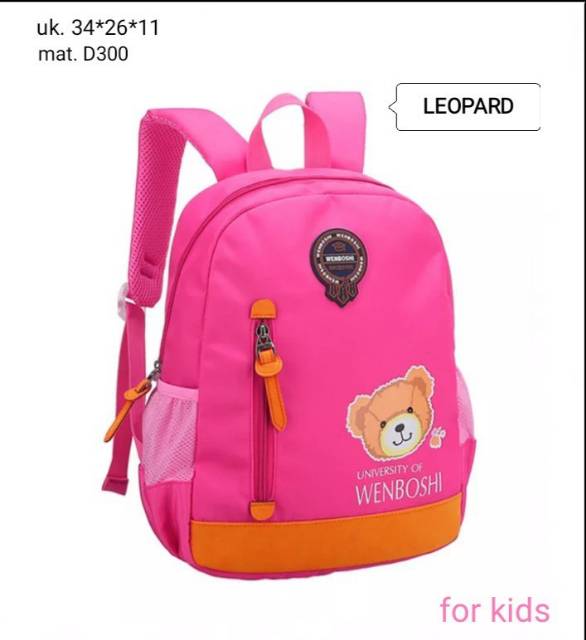 MOCHILLASTORE -Tas sekolah anak laki-laki anak perempuan backpack sekolah anak tk sd smp sma kuliah