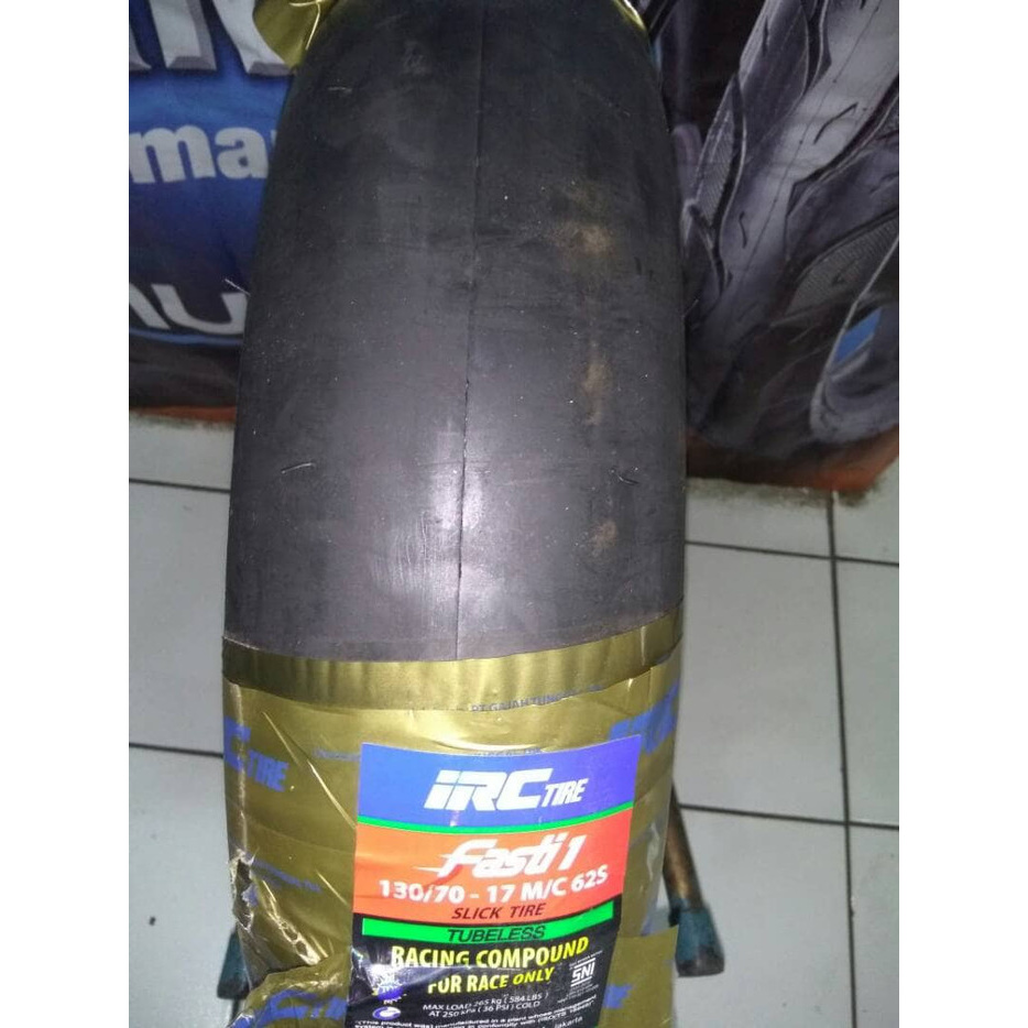 IRC FASTI 1 UKURAN 130/70-17 (BAN BALAP UKURAN VELG 17) Ori
