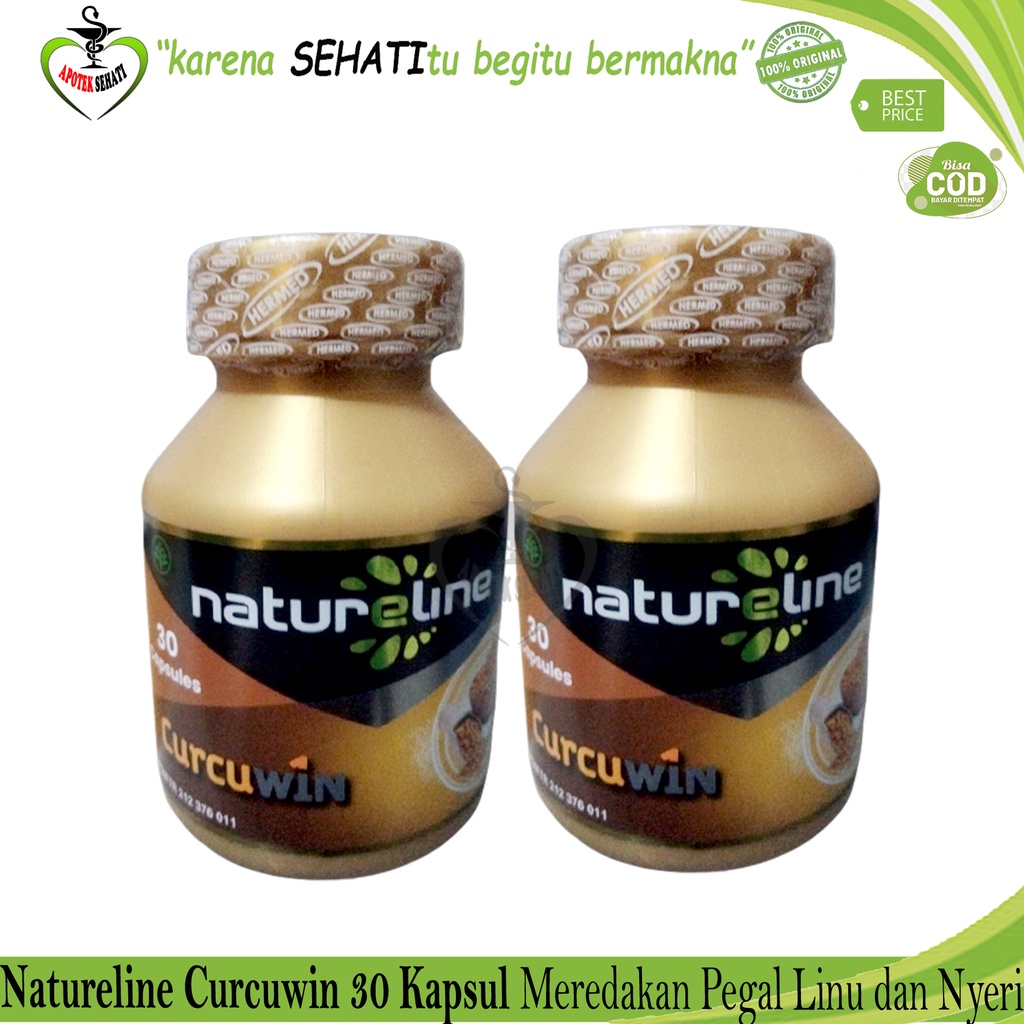 Natureline Curcuwin Suplemen Kesehatan Meningkatkan Daya Tahan Tubuh