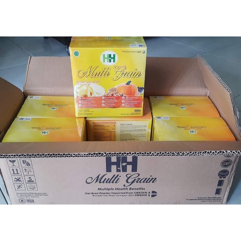 

HH Multi Grain Baik untuk diet 1box isi 20sachet free member ASLI 100%